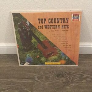 Vinyl Vintage Album Top Country Western Hits